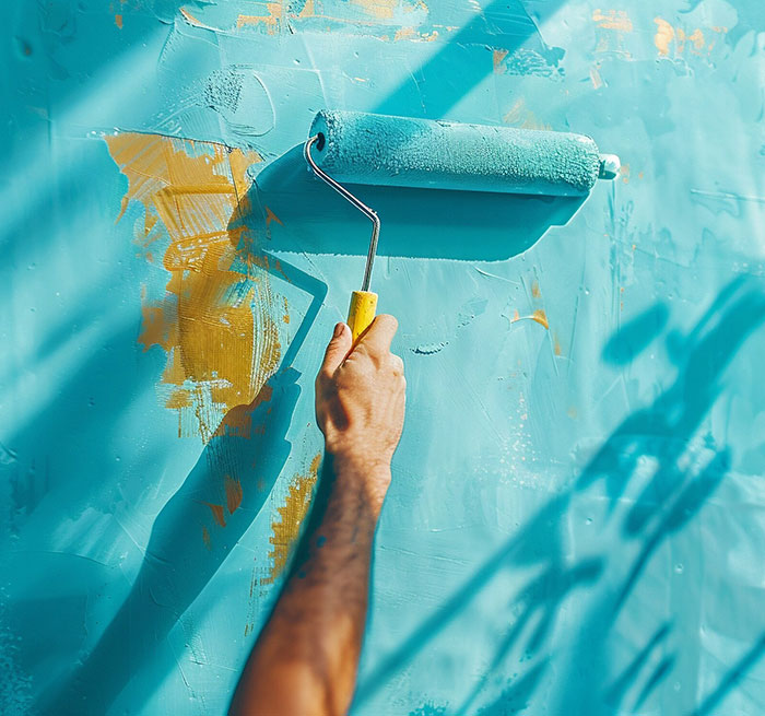 Team of Professional Painters Melbourne providing detailed residential painting services.